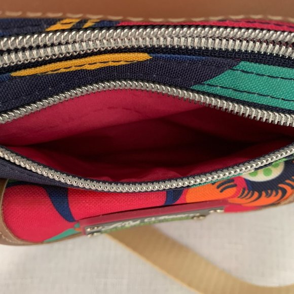 Green Living LILY BLOOM Floral Fiesta Cross Body Shoulder Bag - Picture 8 of 13